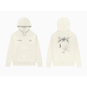 NEW DANIEL ARSHAM 20 YEARS CREAM KNOT HOODIE SZ MEDIUM